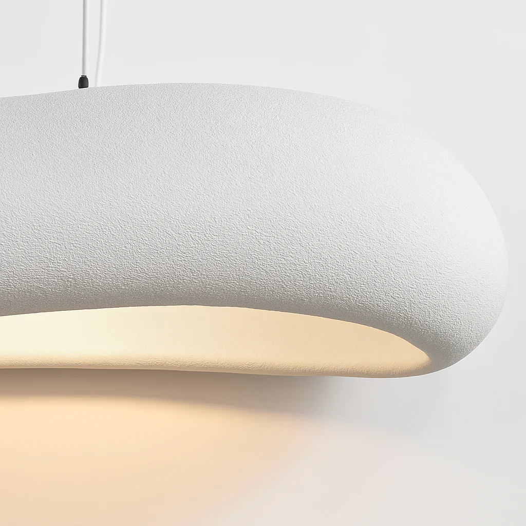 Nordic Wabi Sabi Restaurant LED Pendant Light Lustre Living Room Chandelier Kitchen Island Bar Cafe Loft Home Decor Hanging Lamp - Image 6