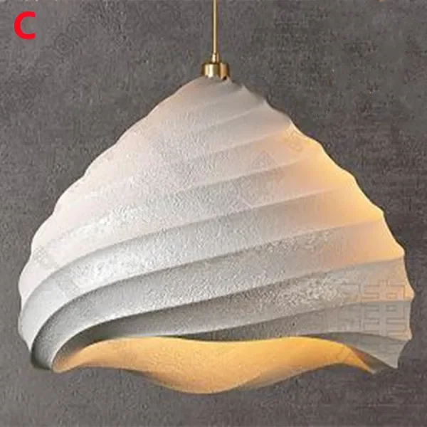 Nordic Wabi-Sabi Wind Chandelier Dining Room LED Pendant Lights Bedroom Study Suspend Lamp Home Decor Cafe Hanging Lamps Fixture - Image 11