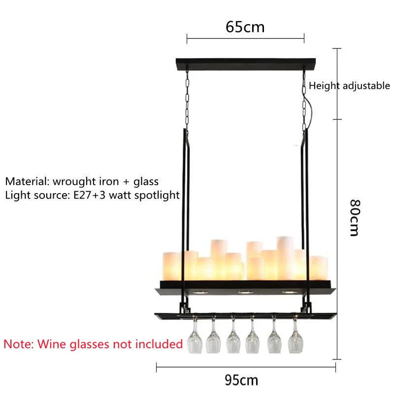 Nordique luxe salle à manger lustre intérieur salon table à manger lampes en verre simple cuisine île LED lustre éclairage - Image 16