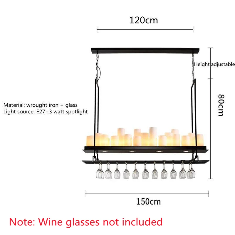 Nordique luxe salle à manger lustre intérieur salon table à manger lampes en verre simple cuisine île LED lustre éclairage - Image 20