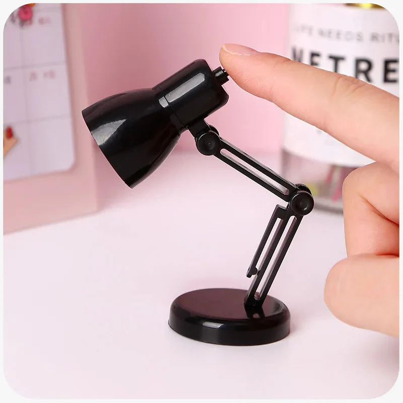 exotique créatif petit livre lampe chambre petite veilleuse Mini pliable livre pince lampe lumière chaude Protection des yeux lampe de Table - Image 3