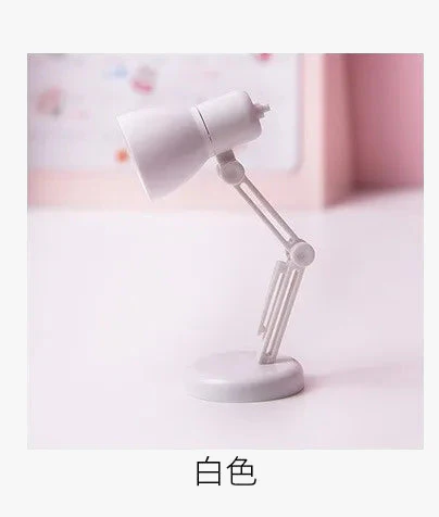 exotique créatif petit livre lampe chambre petite veilleuse Mini pliable livre pince lampe lumière chaude Protection des yeux lampe de Table - Image 6