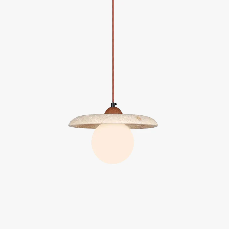Nouveauté pierre Restaurant suspension lampe de chevet salon salle à manger lampe cordon réglable marbre naturel - Image 6