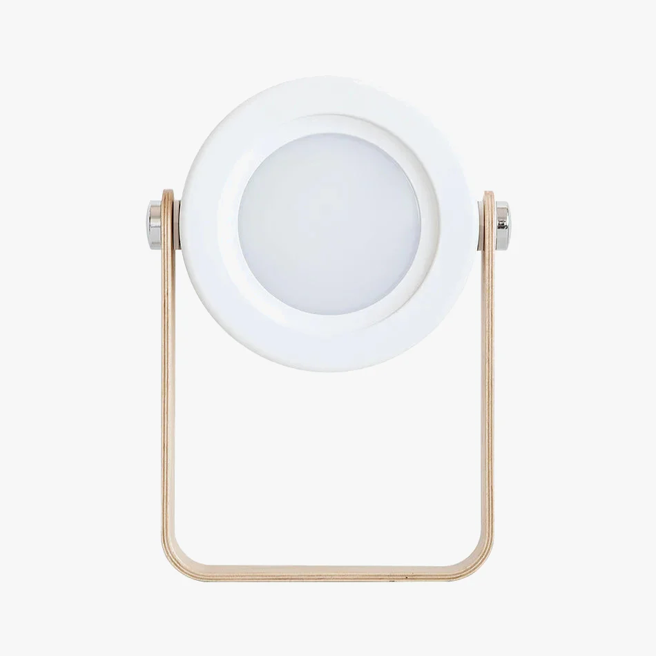 Nouvelle poignée en bois créative pliable veilleuses lampe de lecture lampe lanterne Portable télescopique pliante Led lampe de Table USB charge - Image 9