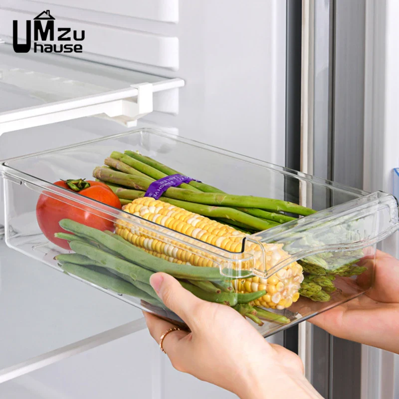 organisateur transparent pour légumes et fruits de cuisine - Image 2