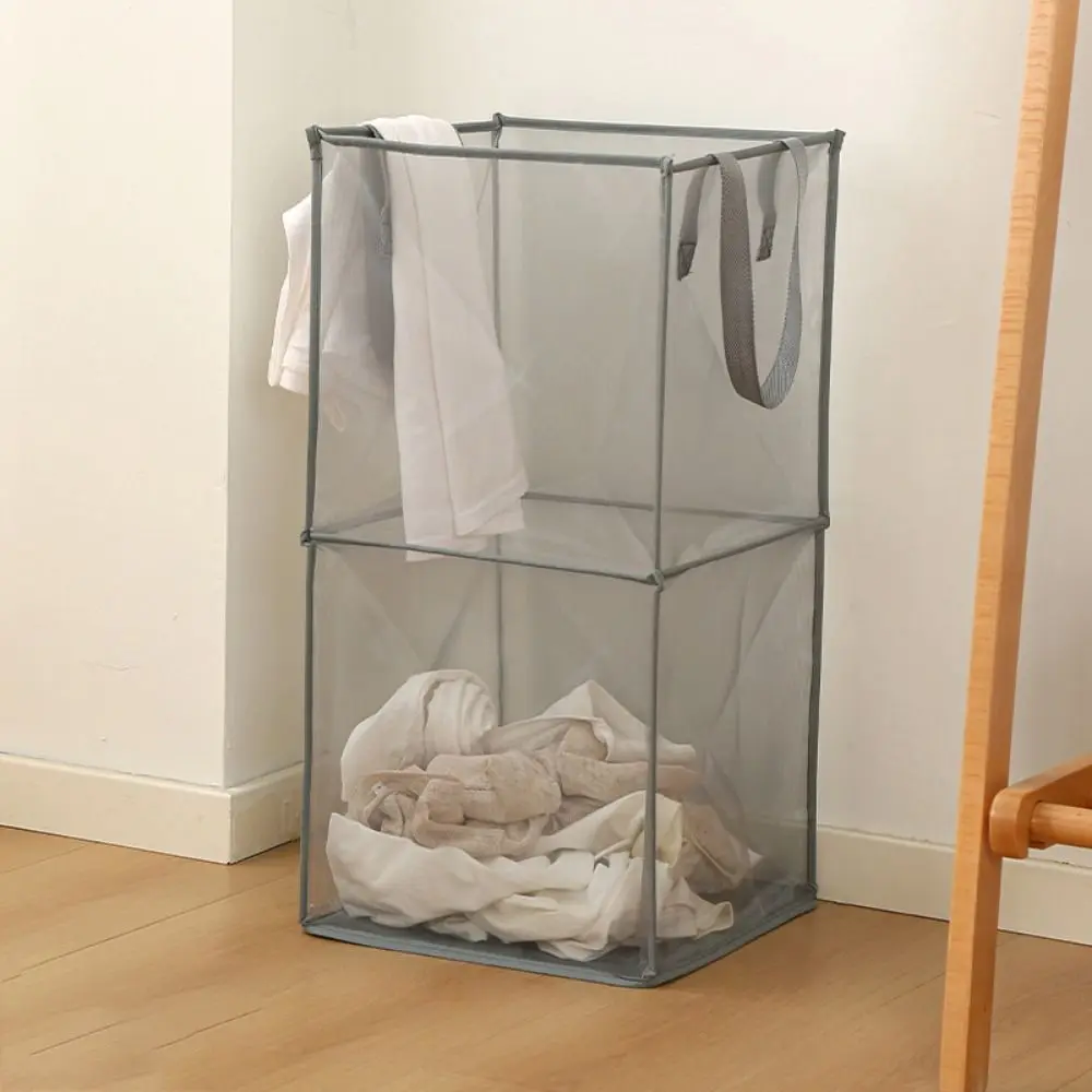 panier à linge pliable grande capacité avec poignées - Image 12