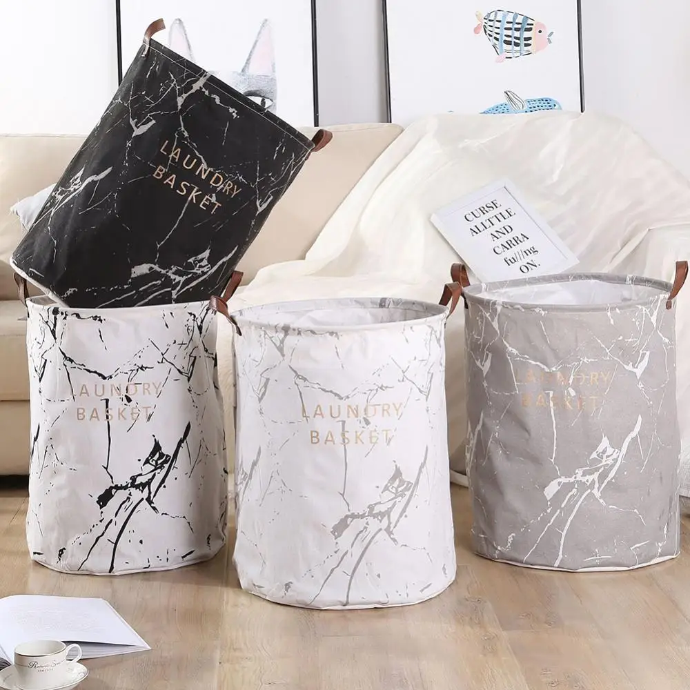 panier à linge pliable pour rangement jouets et vêtements - Image 2