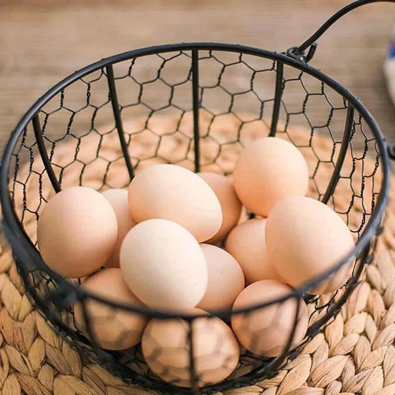 panier à œufs en métal pour rangement et décoration de cuisine - Image 6