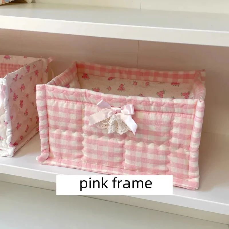 panier de rangement carré mignon pour décoration maison - Image 11