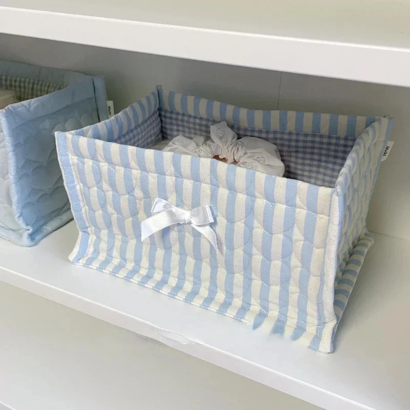 panier de rangement carré mignon pour décoration maison - Image 3