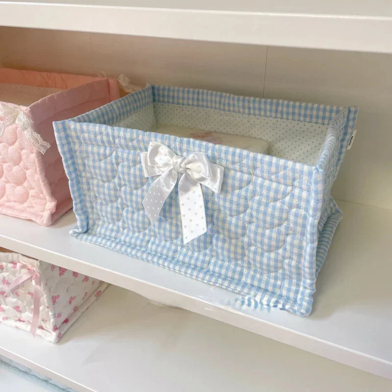 panier de rangement carré mignon pour décoration maison - Image 4