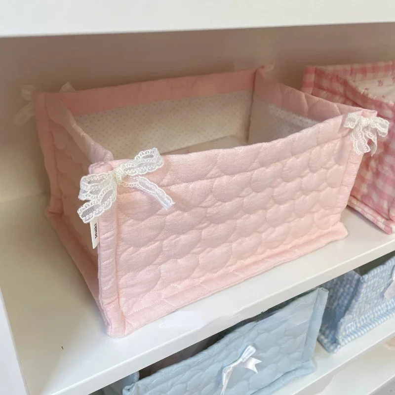 panier de rangement carré mignon pour décoration maison - Image 5