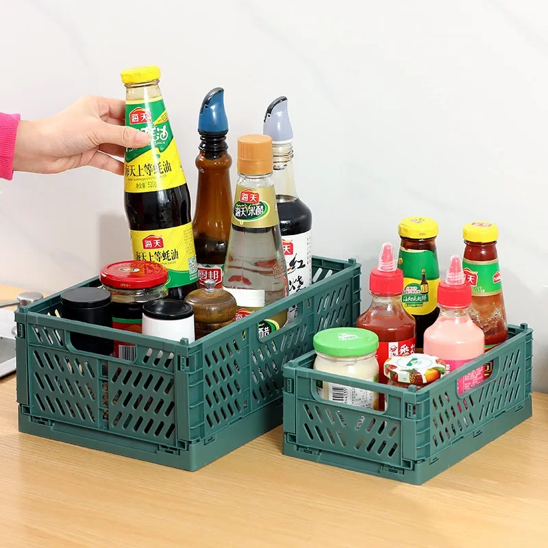 panier de rangement pliable pour accessoires et gadgets divers - Image 2