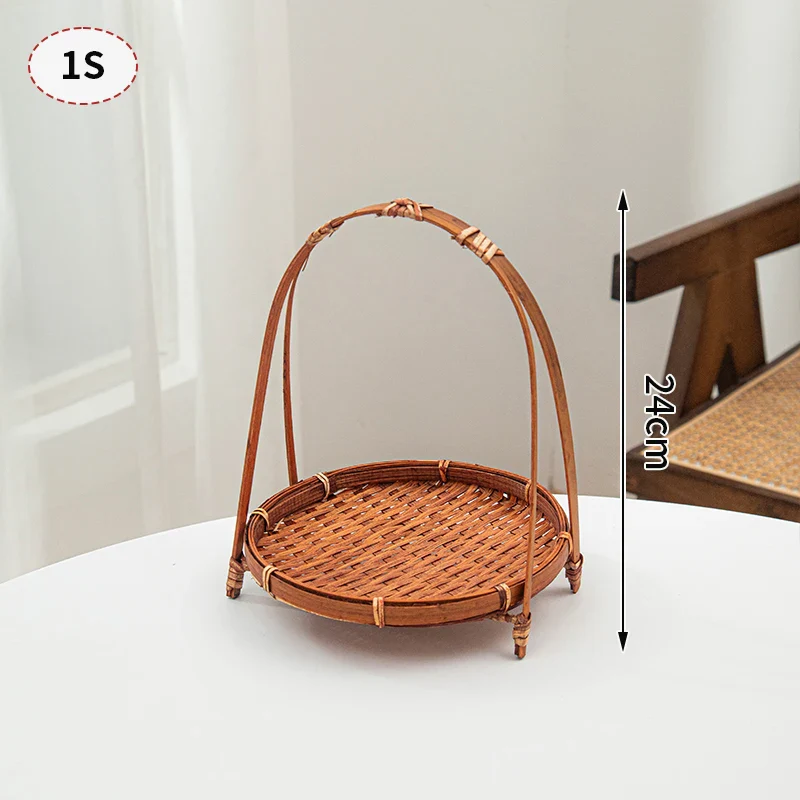 panier de rangement tissé à la main pour jardin et pique-nique - Image 10