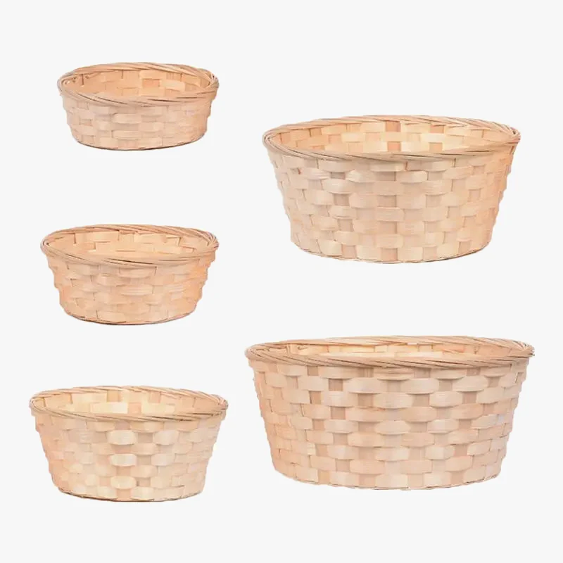 panier en osier pour pain légumes et présentation décorative - Image 2