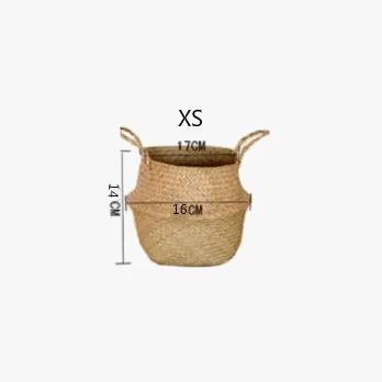panier en osier pour rangement et décoration jardin - Image 10