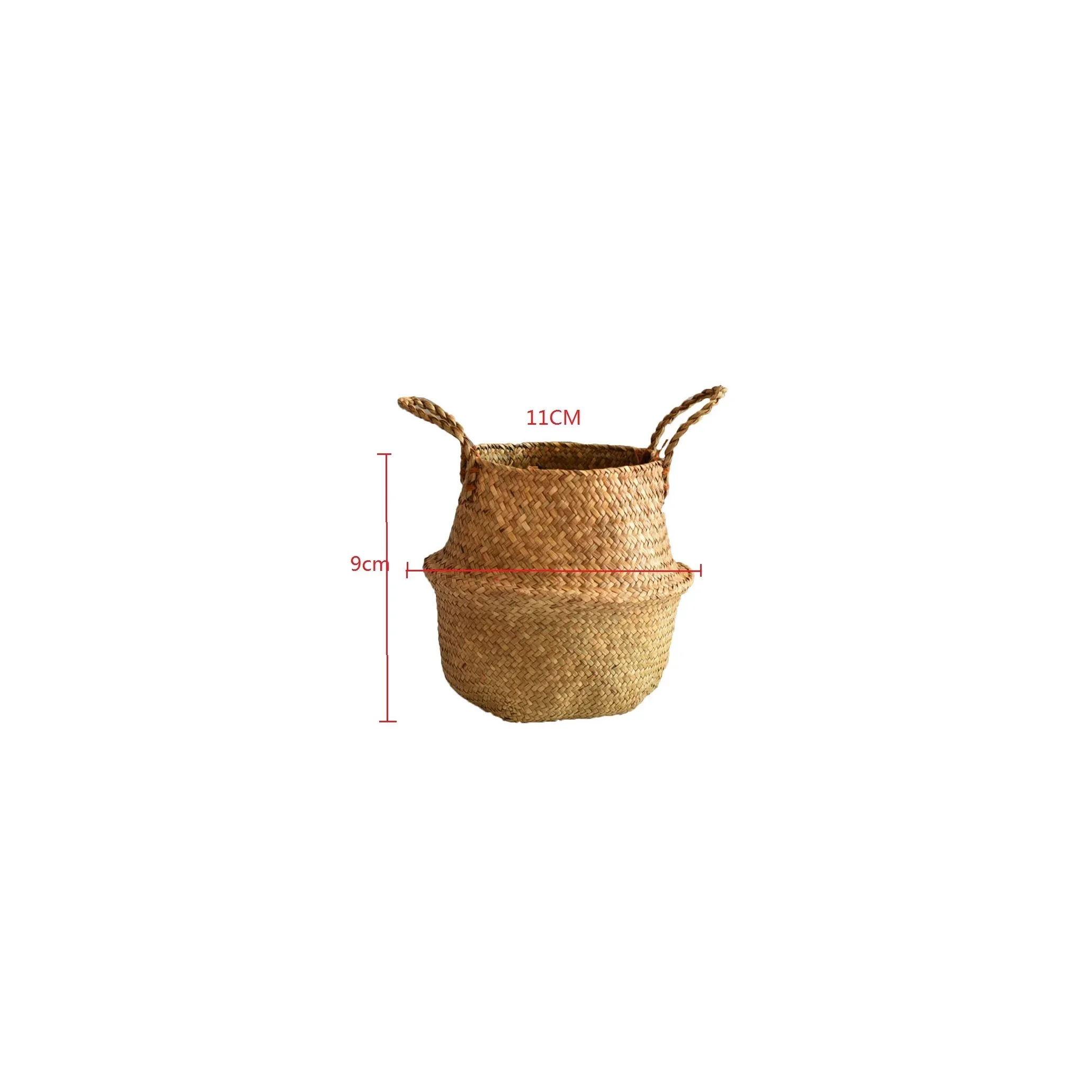 panier en osier pour rangement et décoration jardin - Image 11