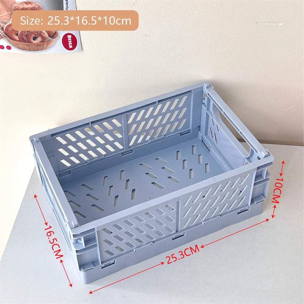 panier pliable empilable pour rangement maquillage bijoux jouets - Image 11