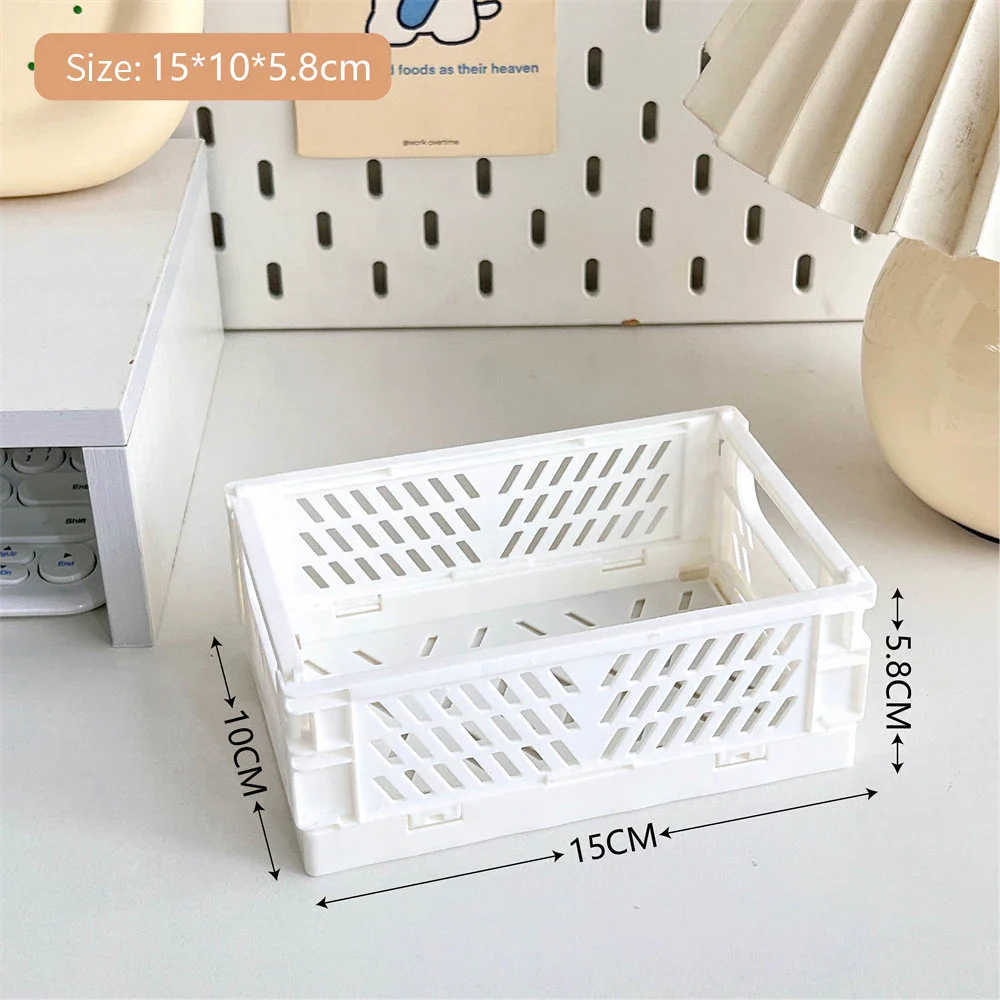 panier pliable empilable pour rangement maquillage bijoux jouets - Image 17