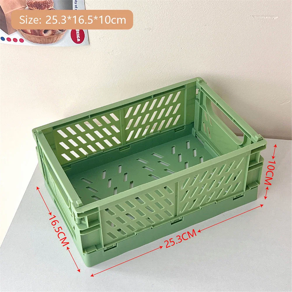 panier pliable empilable pour rangement maquillage bijoux jouets - Image 18