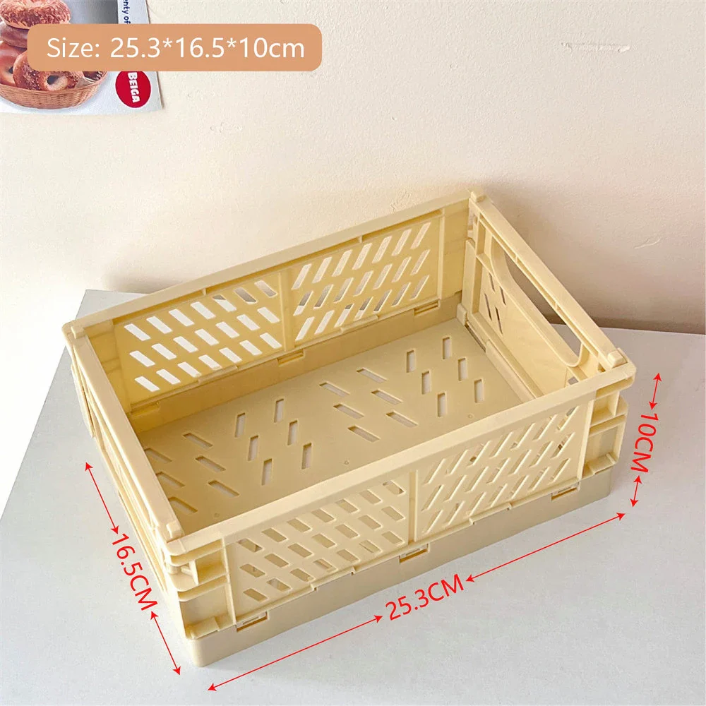 panier pliable empilable pour rangement maquillage bijoux jouets - Image 19