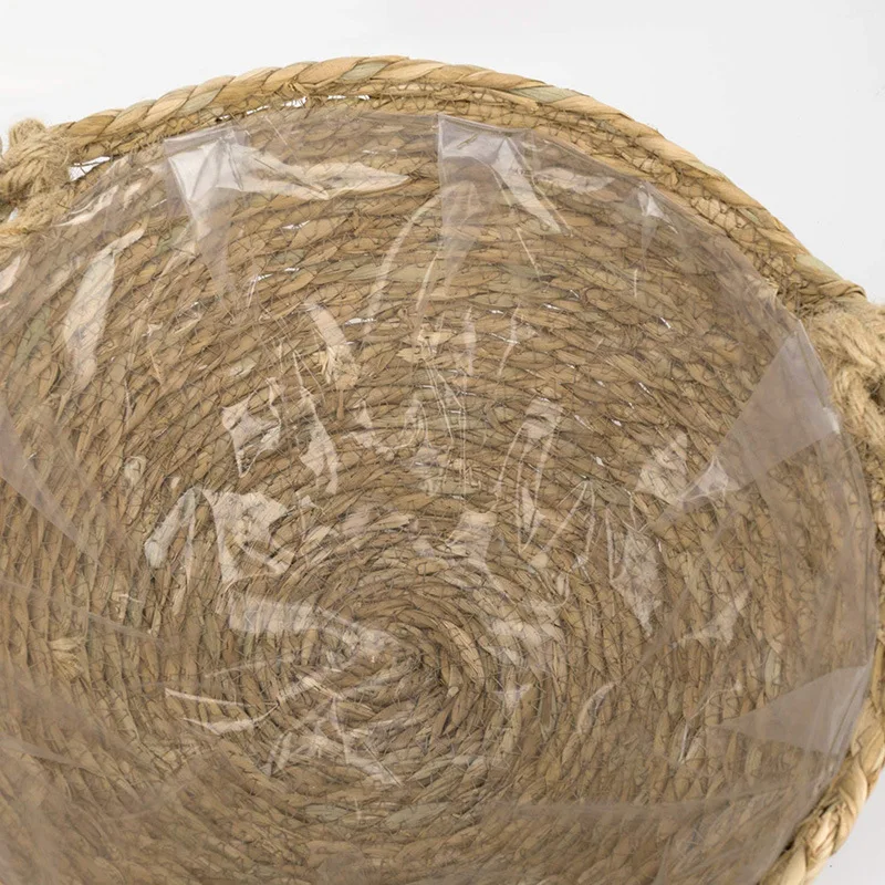 paniers suspendus en jonc de mer pour décoration intérieure et jardin - Image 4