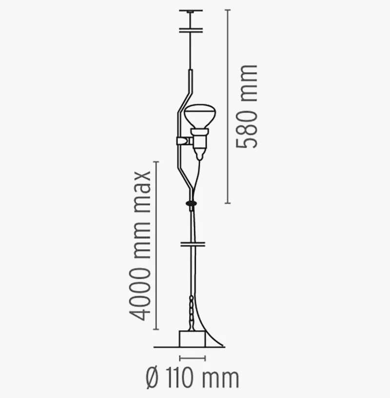 PARENTESI SUSPENSION LAMPE Moderne Dimmable Lampes Suspendues Suspension Décor à La Maison Suspension Luminaire - Image 6