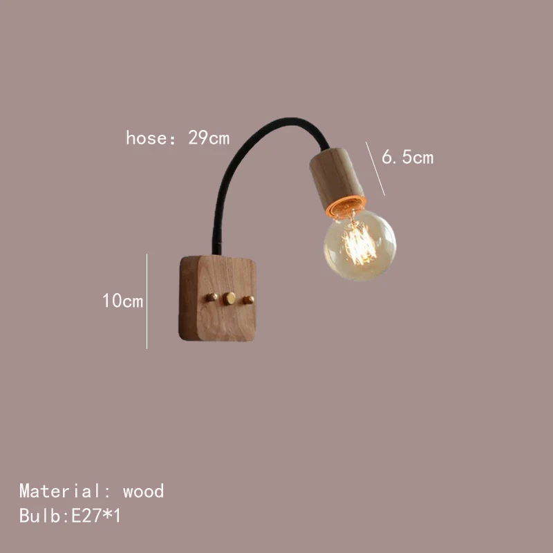 Petites appliques murales en bois - Image 7