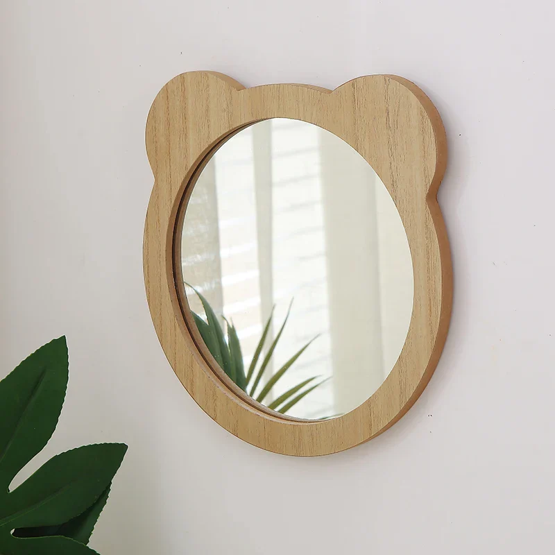 petits miroirs ronds autocollants pour décoration et maquillage enfant - Image 3