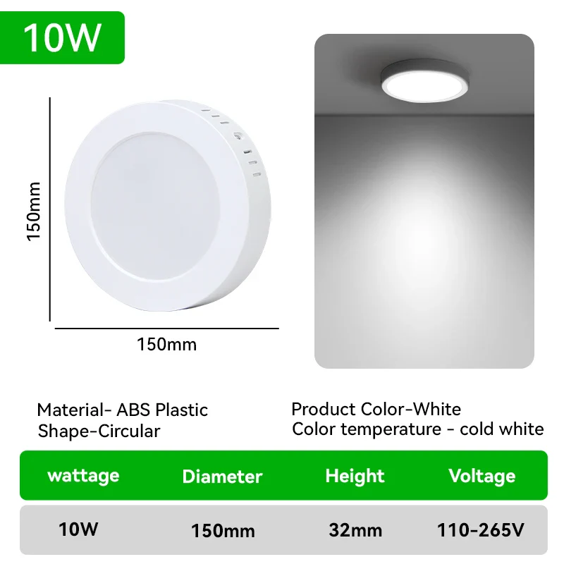 plafonnier à panneau carré led pour éclairage intérieur - Image 11