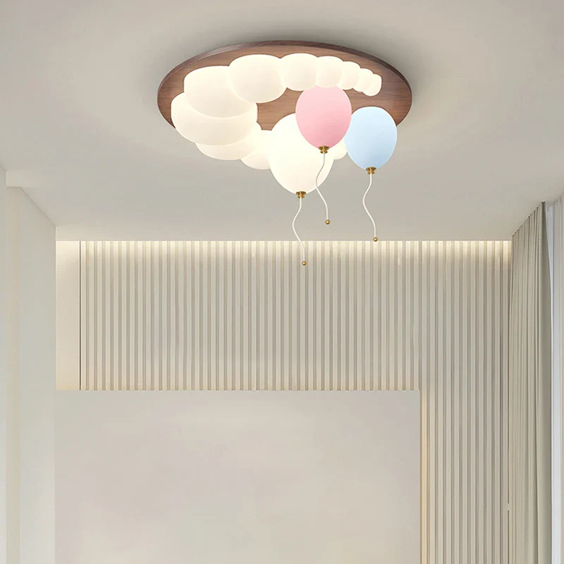plafonnier ballon style chinois éclairage intérieur carte lune - Image 6