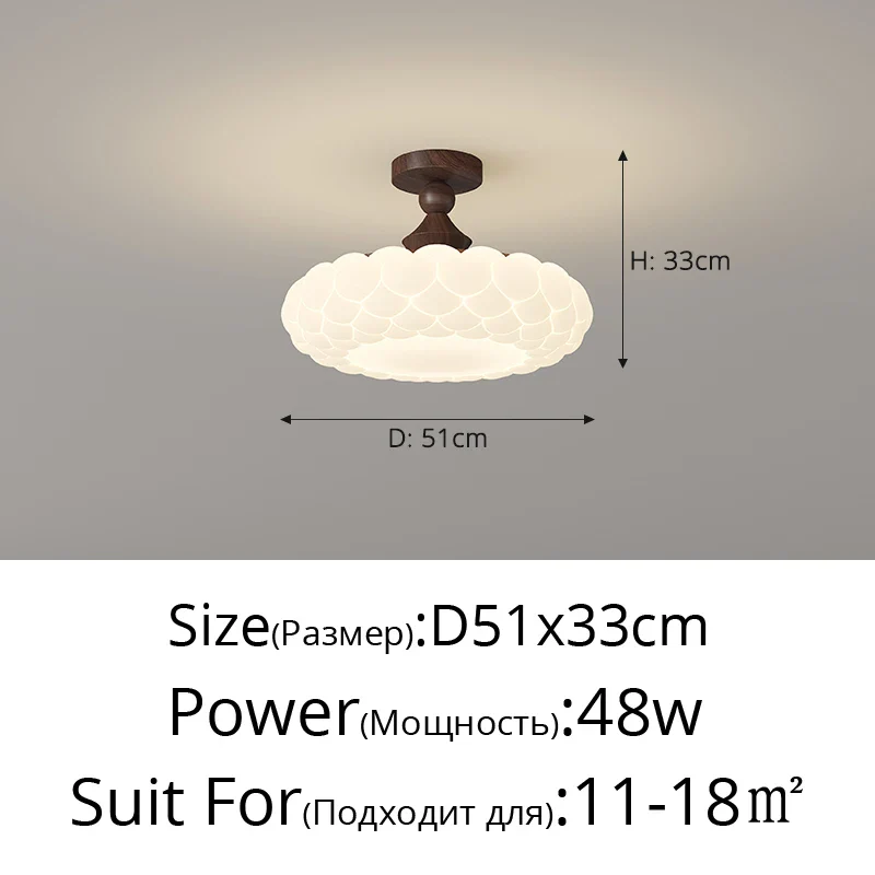 plafonnier créatif rétro style médiéval pour chambre enfant - Image 12