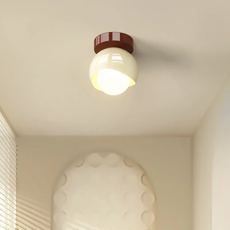 plafonnier de style français en forme de fleur pour intérieur élégant - Image 3