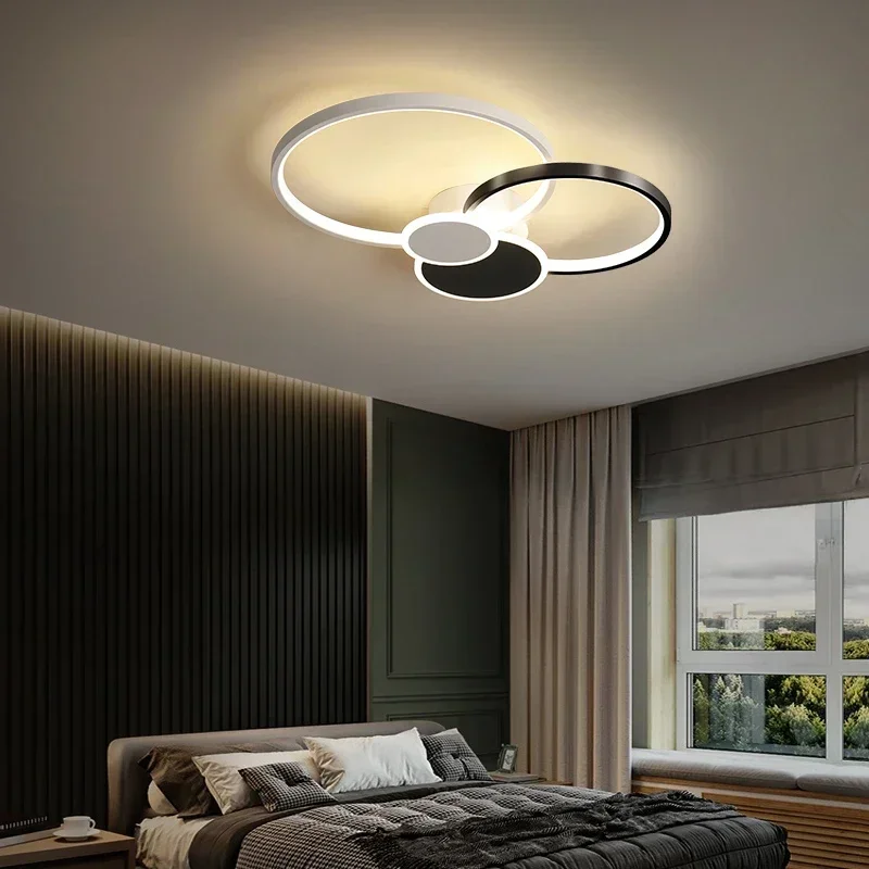 plafonnier design moderne circulaire en led pour intérieur élégant - Image 4