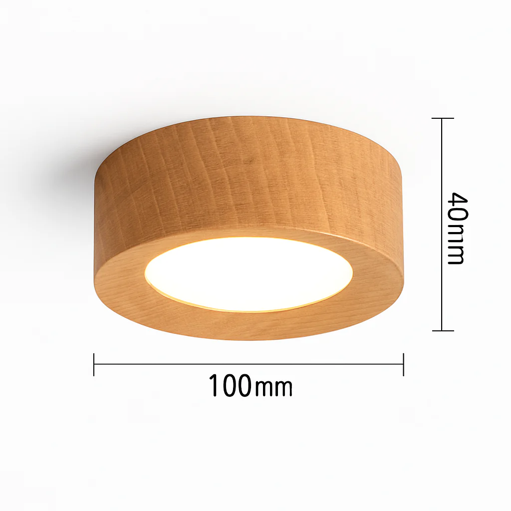 plafonnier en bois design lumineux pour décoration intérieure élégante - Image 10
