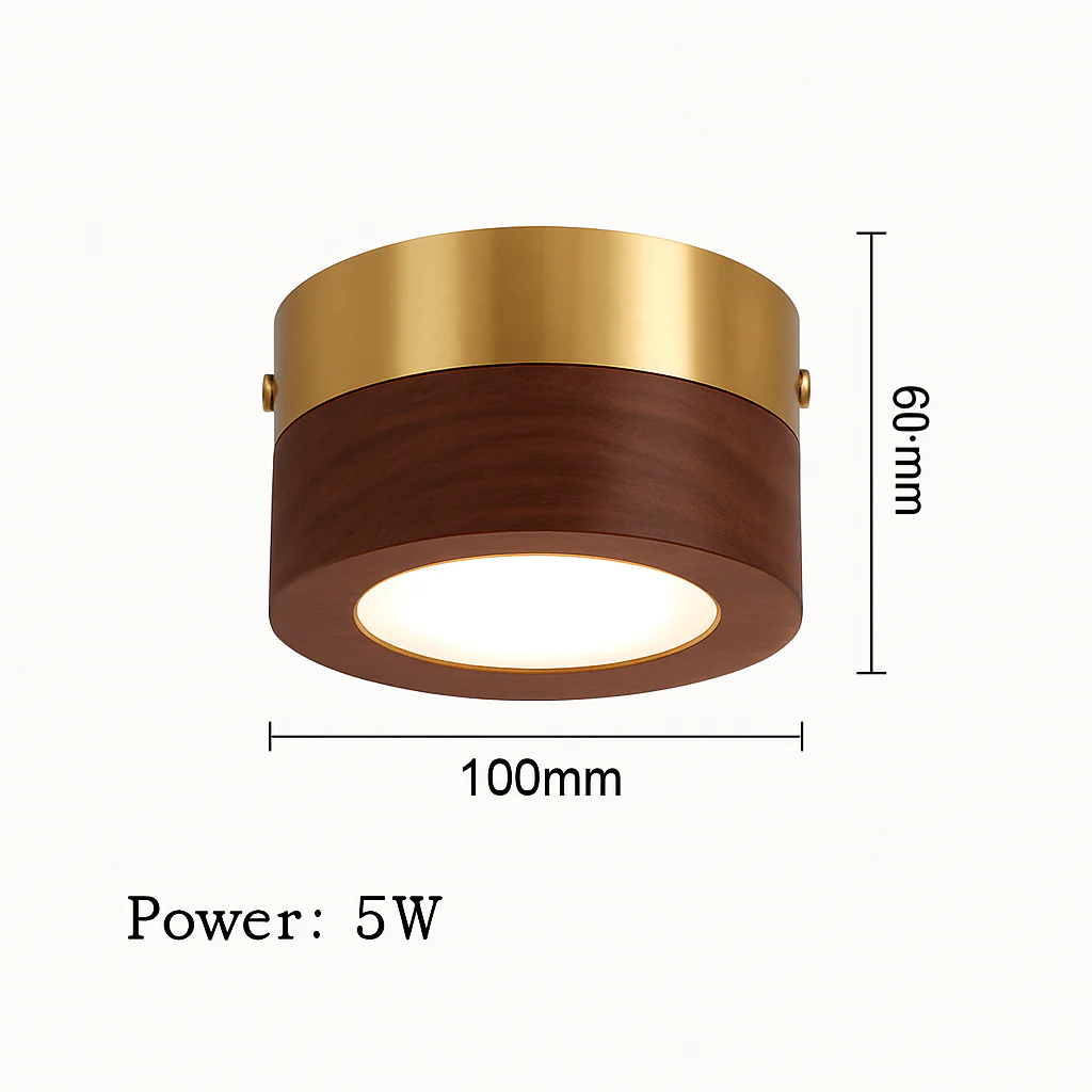 plafonnier en bois design lumineux pour décoration intérieure élégante - Image 7