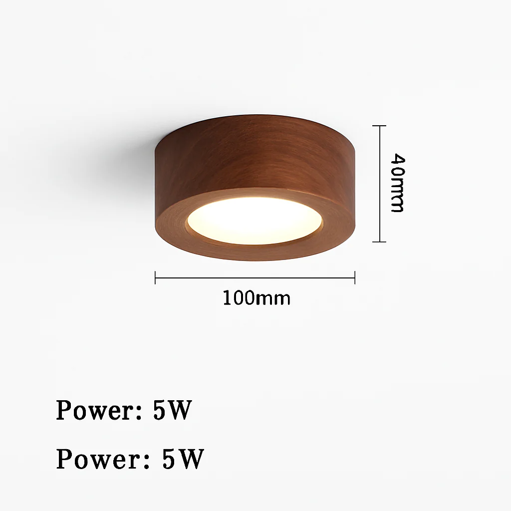 plafonnier en bois design lumineux pour décoration intérieure élégante - Image 8