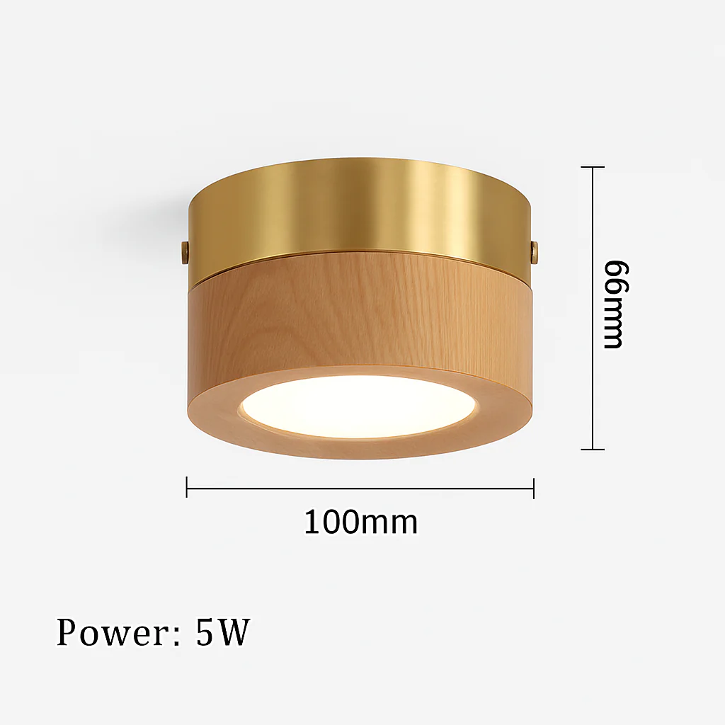 plafonnier en bois design lumineux pour décoration intérieure élégante - Image 9
