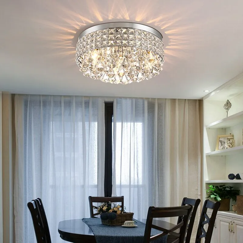 plafonnier en cristal design nordique moderne pour intérieur élégant - Image 3