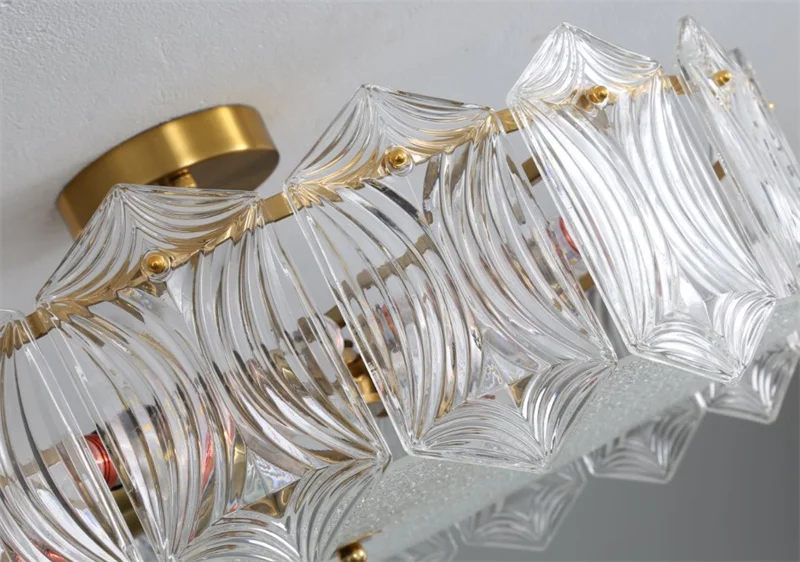 plafonnier en cristal moderne pour éclairage intérieur élégant - Image 5