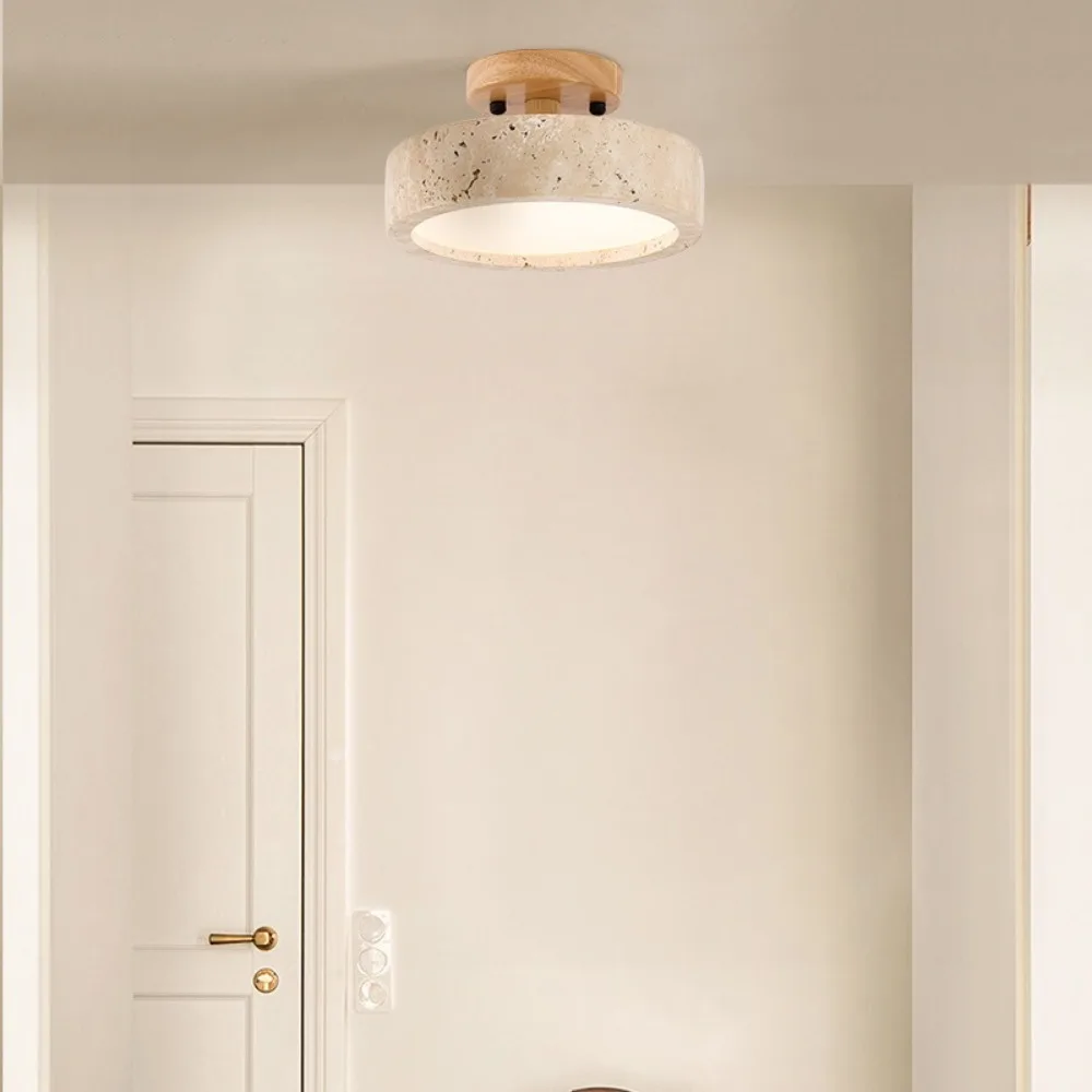plafonnier en marbre wabi sabi pour décoration intérieure et extérieure - Image 4