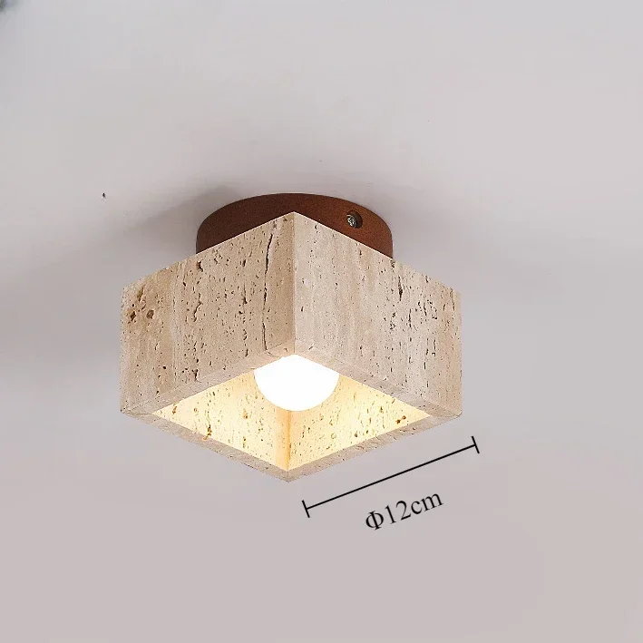 plafonnier en pierre minimaliste pour une ambiance apaisante - Image 8