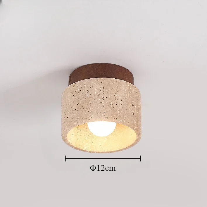 plafonnier en pierre minimaliste pour une ambiance apaisante - Image 9
