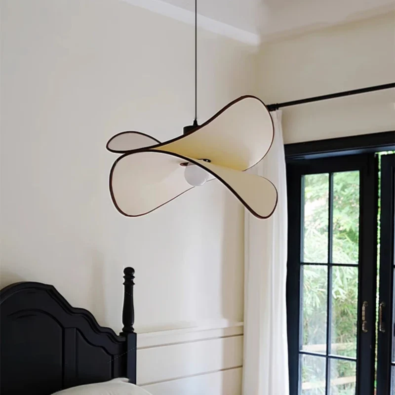 plafonnier en tissu wabi sabi pour décoration intérieure moderne - Image 4