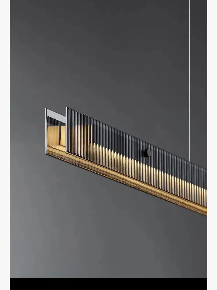 plafonnier en verre fumé pour éclairage intérieur moderne