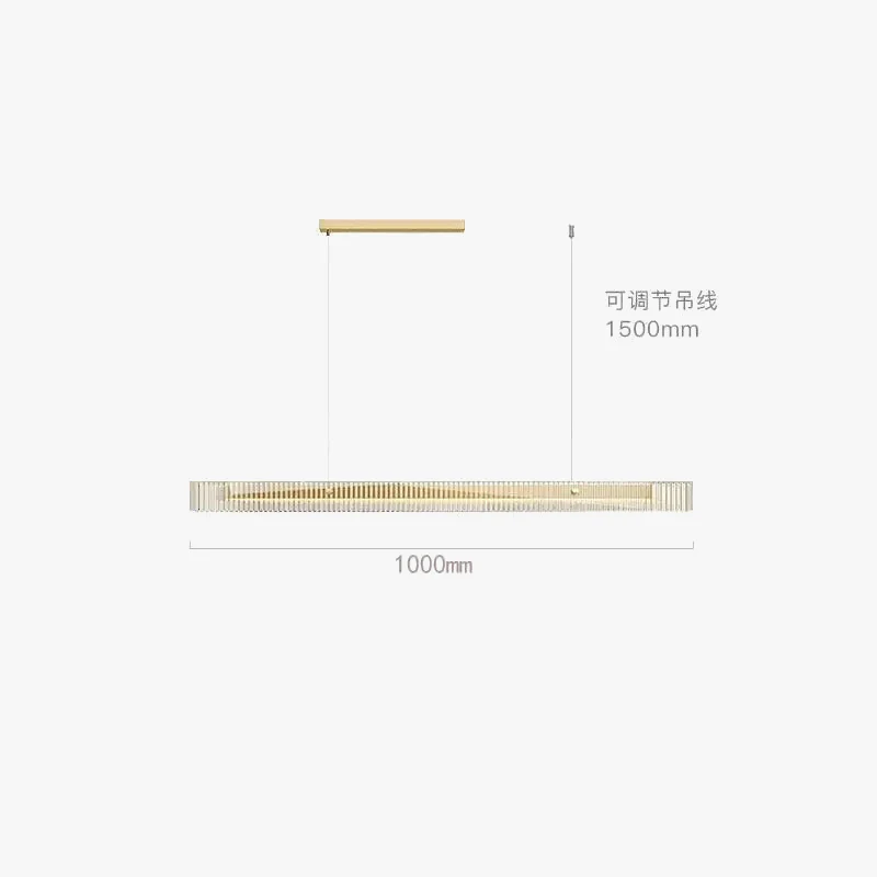 plafonnier en verre fumé pour éclairage intérieur moderne - Image 5