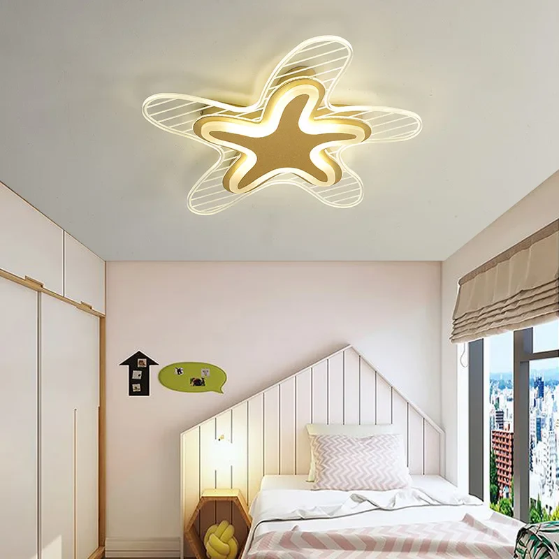 plafonnier étoile led pour décoration et éclairage intérieur - Image 5