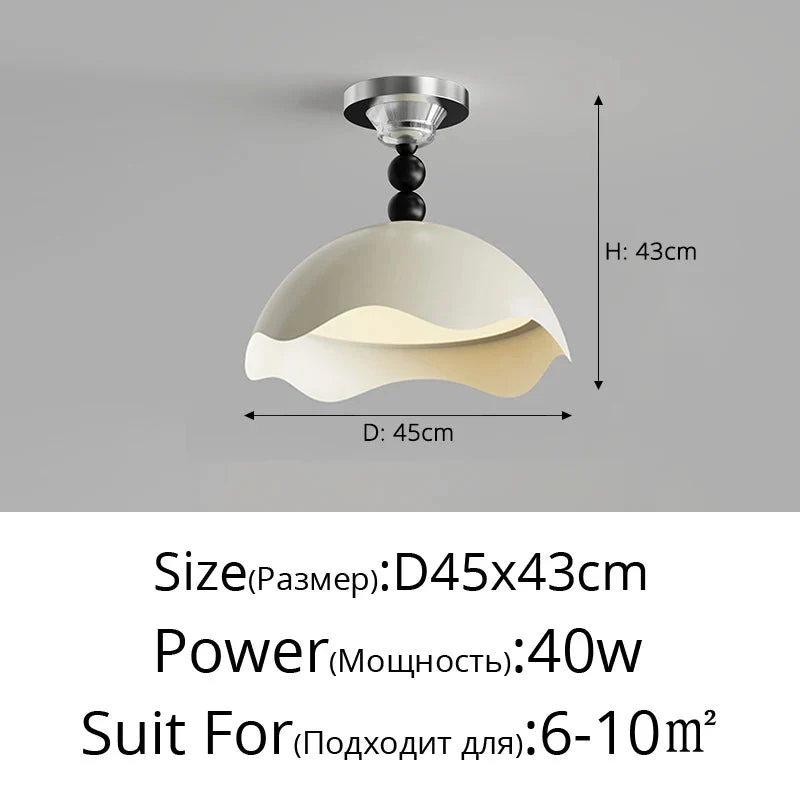 plafonnier girly en coquille d'œuf créatif haut de gamme pour chambre - Image 10