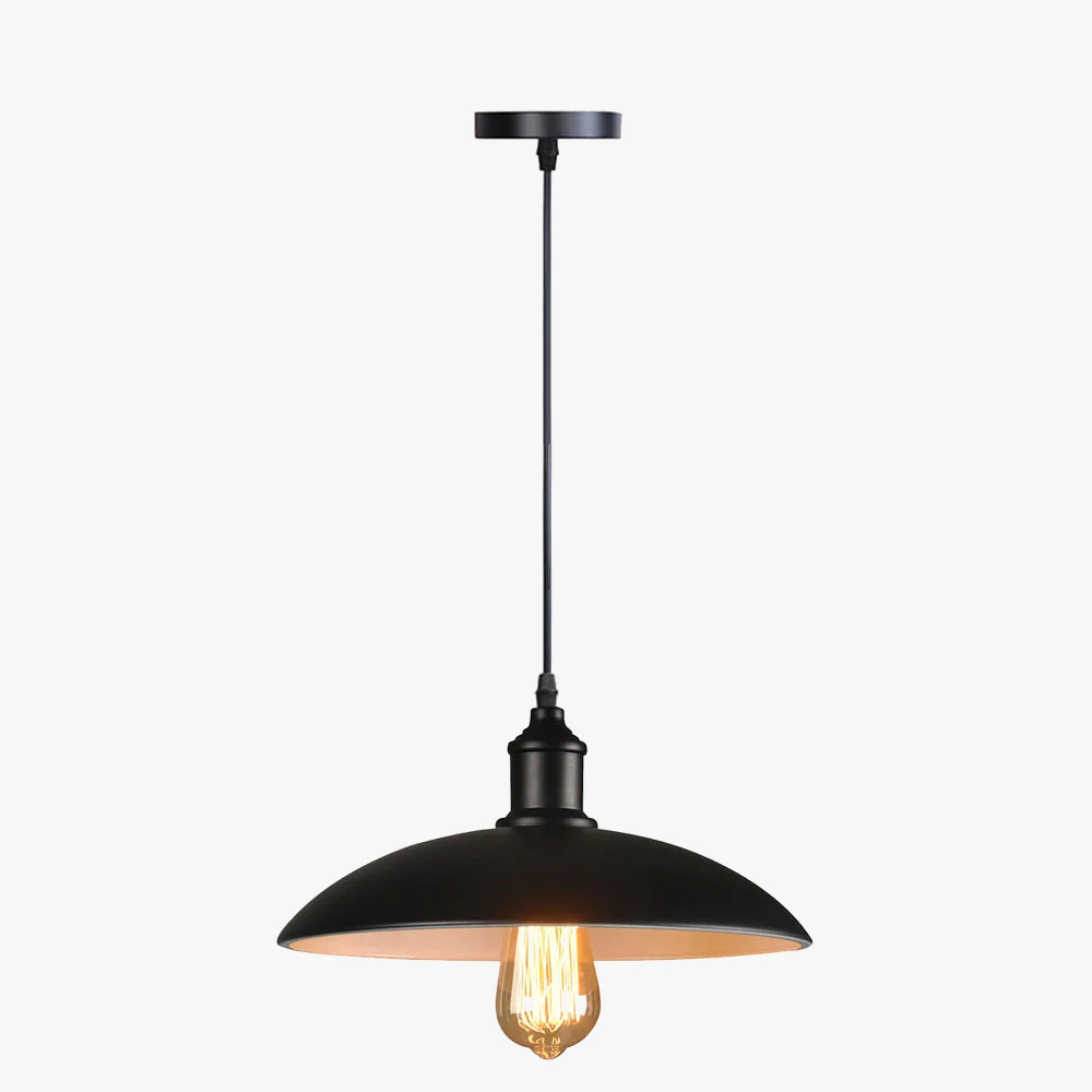 plafonnier industriel suspendu en métal vintage pour un style loft - Image 5
