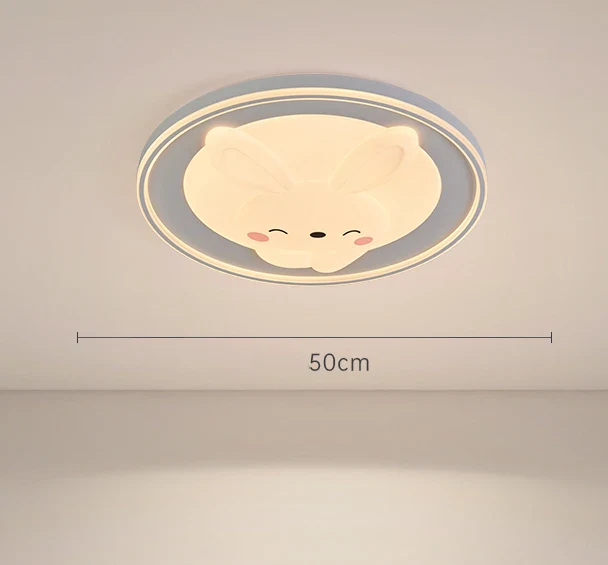 plafonnier lapin dessin animé pour décoration chambre enfants - Image 9